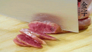 金字火腿、金字香腸、金字臘肉切片。